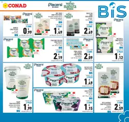 Anteprima del volantino MOZZARELLA CONAD PIACERSI, proteica latte italiano 100 g valido a partire dal 15/07/2026 | Pagina: 5