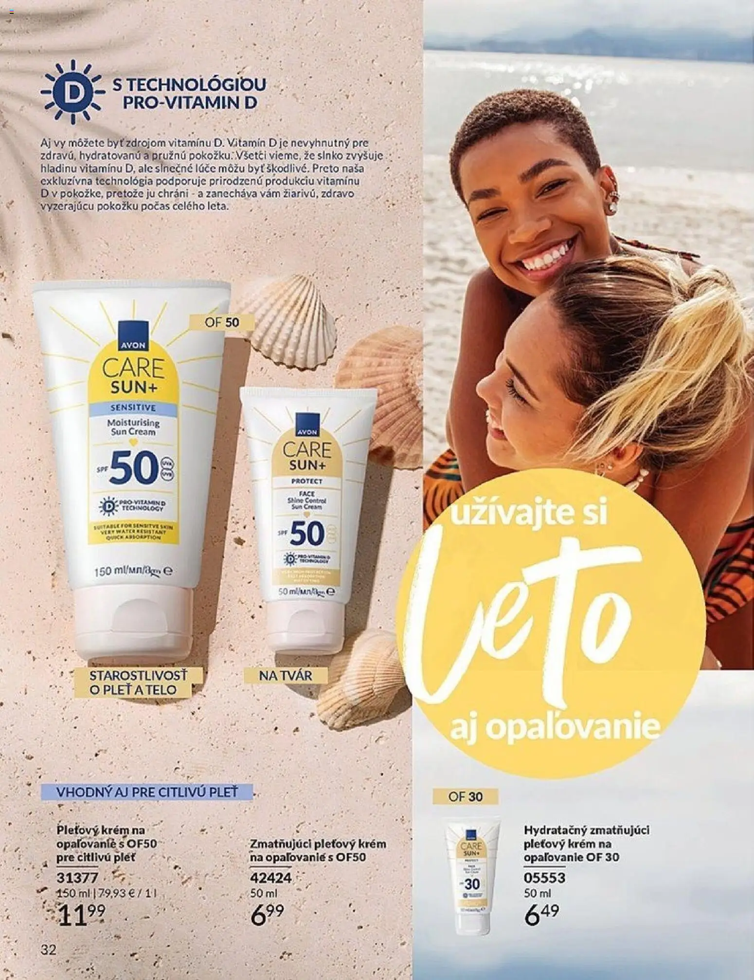 Nové Avon akcie – leták je platný od 01.06.2026 | Strana: 32 | Produkty: Krém