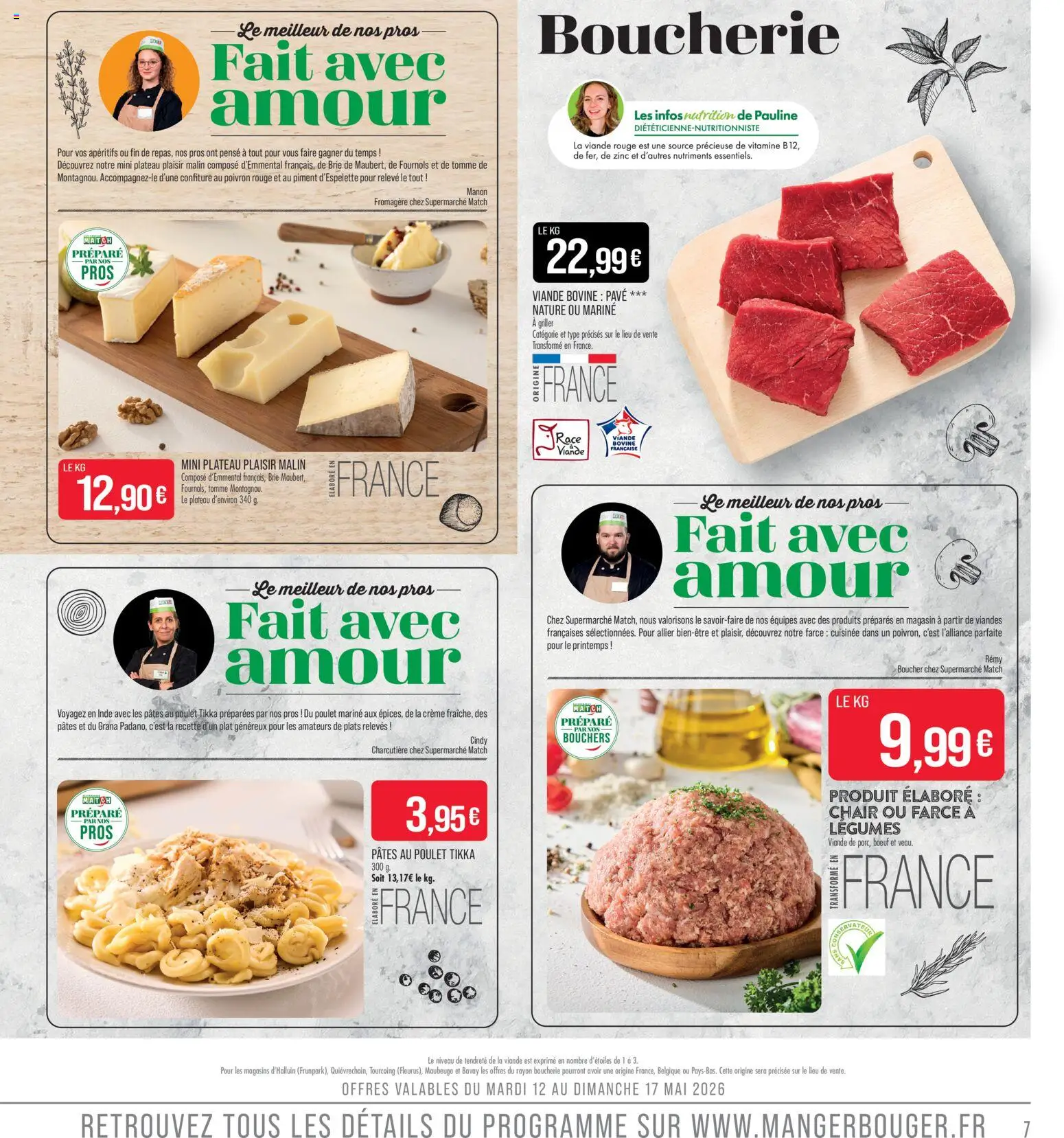 {H1} | Page: 9 | Produits: Plateau, Piment d'espelette, Viande, Crème