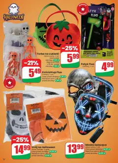 Pogląd oferty "Dino gazetka" - ważna od 21.10.2026 | Strona: 12 | Produkty: Torba, Maska, Cukierki