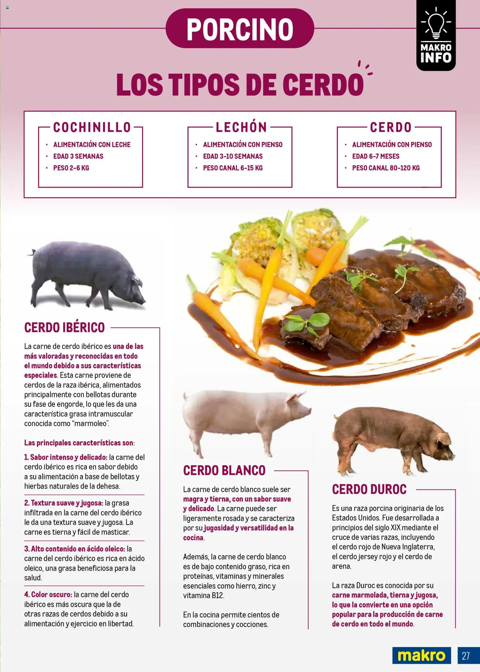 Makro - Expertos en carnes Canarias │ válido desde el 09.03.2026 | Página: 27 | Productos: Leche, Cerdo, Cocina, Peso