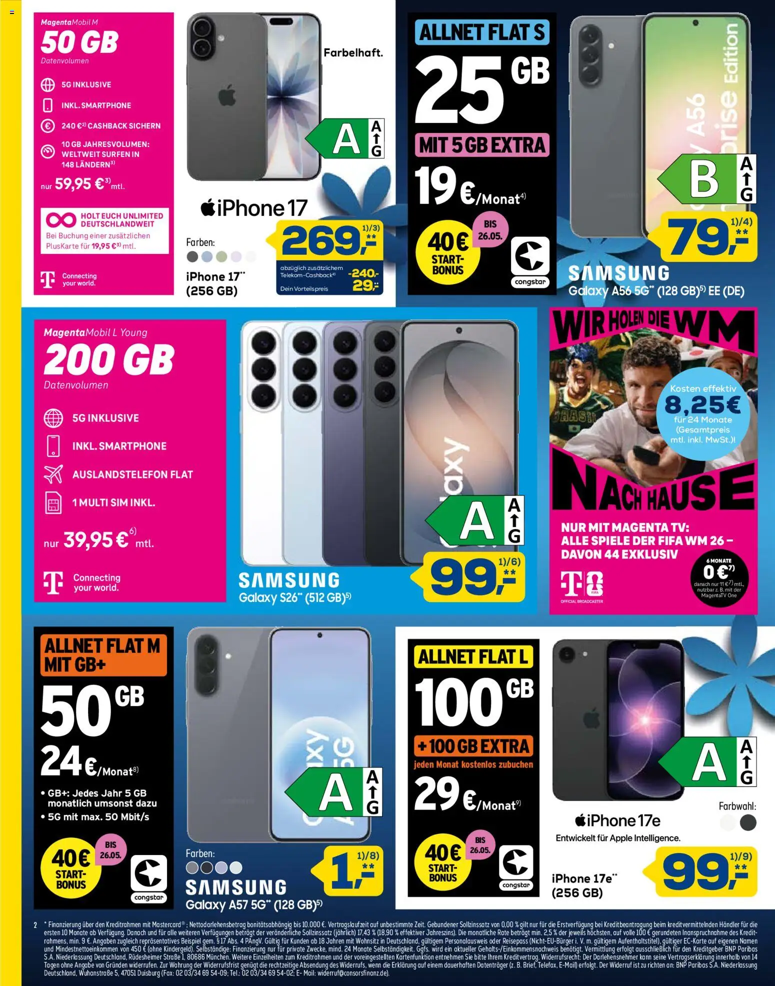 Euronics Prospekt 	 – gültig ab 16.05.2026 | Seite: 2 | Produkte: Iphone, Apple, Smartphone, TV