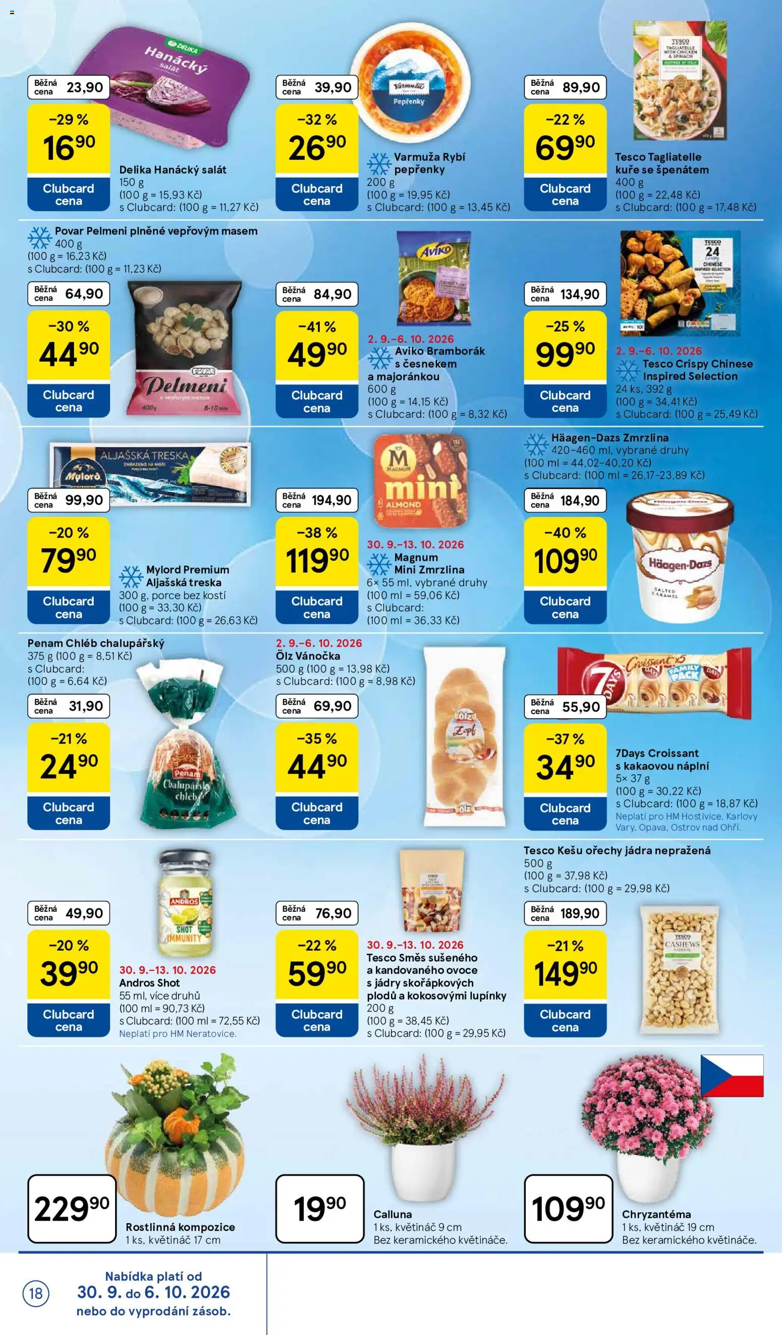 Tesco leták - Hypermarket od 30.09.2026 | Strana: 18
