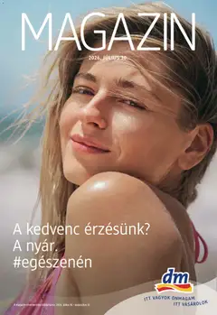 DM Drogerie Markt akciós újság - amely érvényes a következő dátumtól: 2026.07.30.