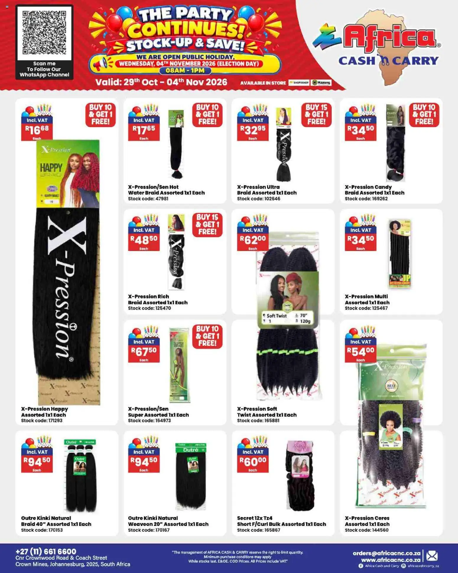 New Africa Cash & Carry catalogue – valid from 29/10/2026 | Page: 27