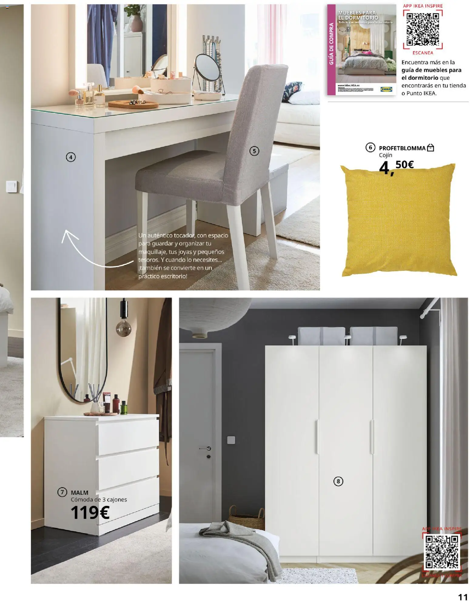 Catálogo IKEA Dormitorios │ válido desde el 01/02/2026 | Página: 11 | Productos: Muebles, Cojín