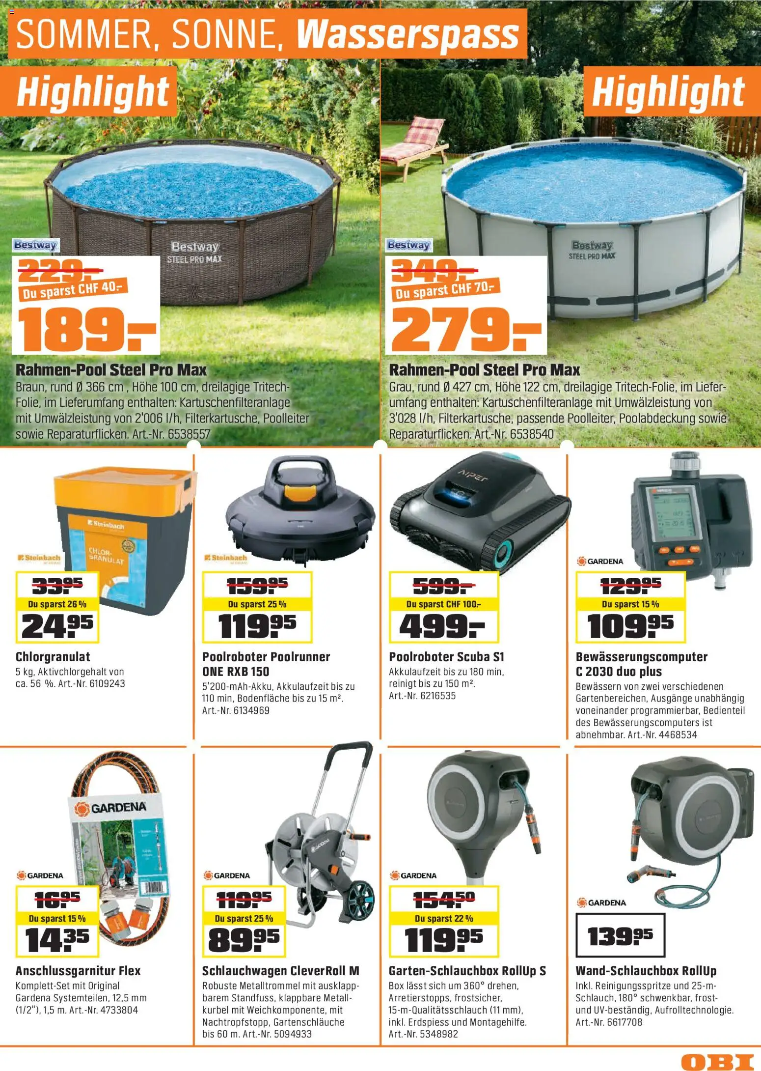 OBI - UNSERE SUPERDEALS! – gültig ab 07.07.2026 | Seite: 7 | Produkte: Box