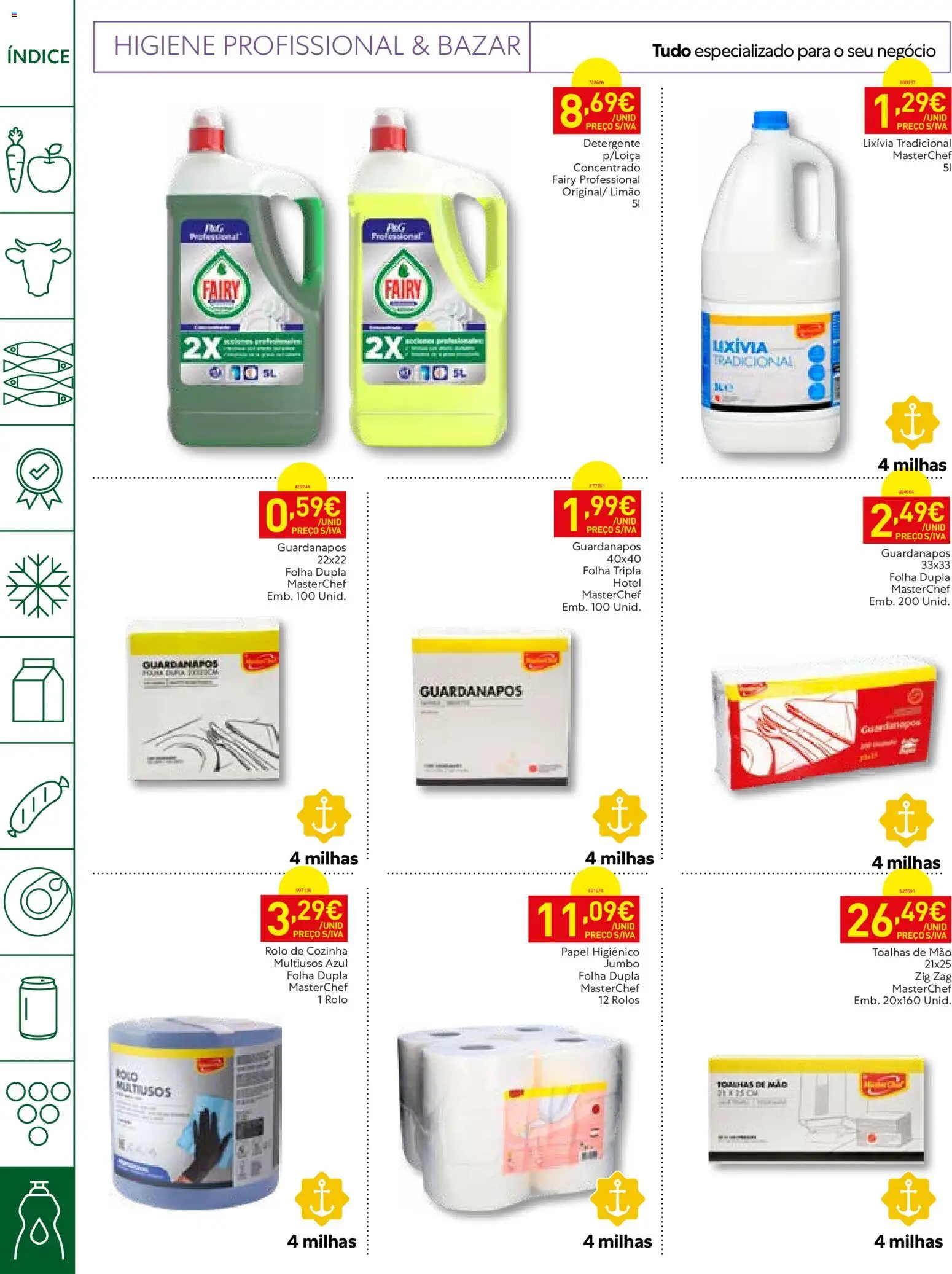 Recheio Horeca │ válido de 22/09/2026 | Página: 28 | Produtos: Papel higiénico, Guardanapos, Detergente
