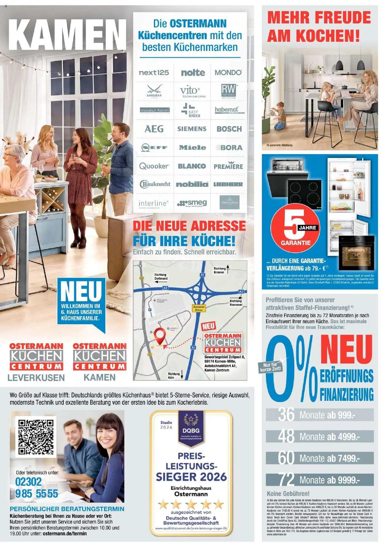 Ostermann Prospekt – gültig ab 31.10.2026 | Seite: 7 | Produkte: Miele, Bosch, Küche, Uhr