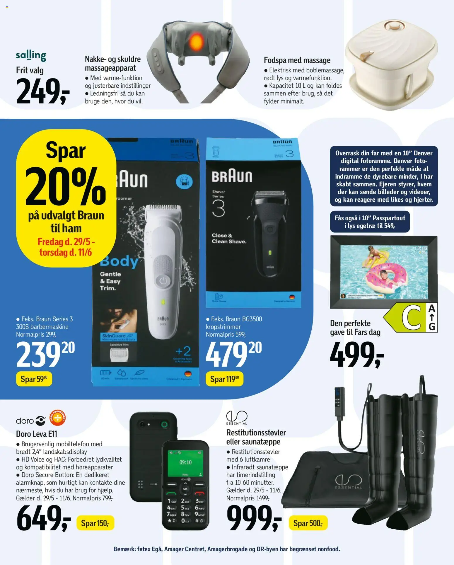 Føtex tilbudsavis – gyldig fra 29.05.2026 | Side: 78 | Produkter: Rammer, Barbermaskine, Søm