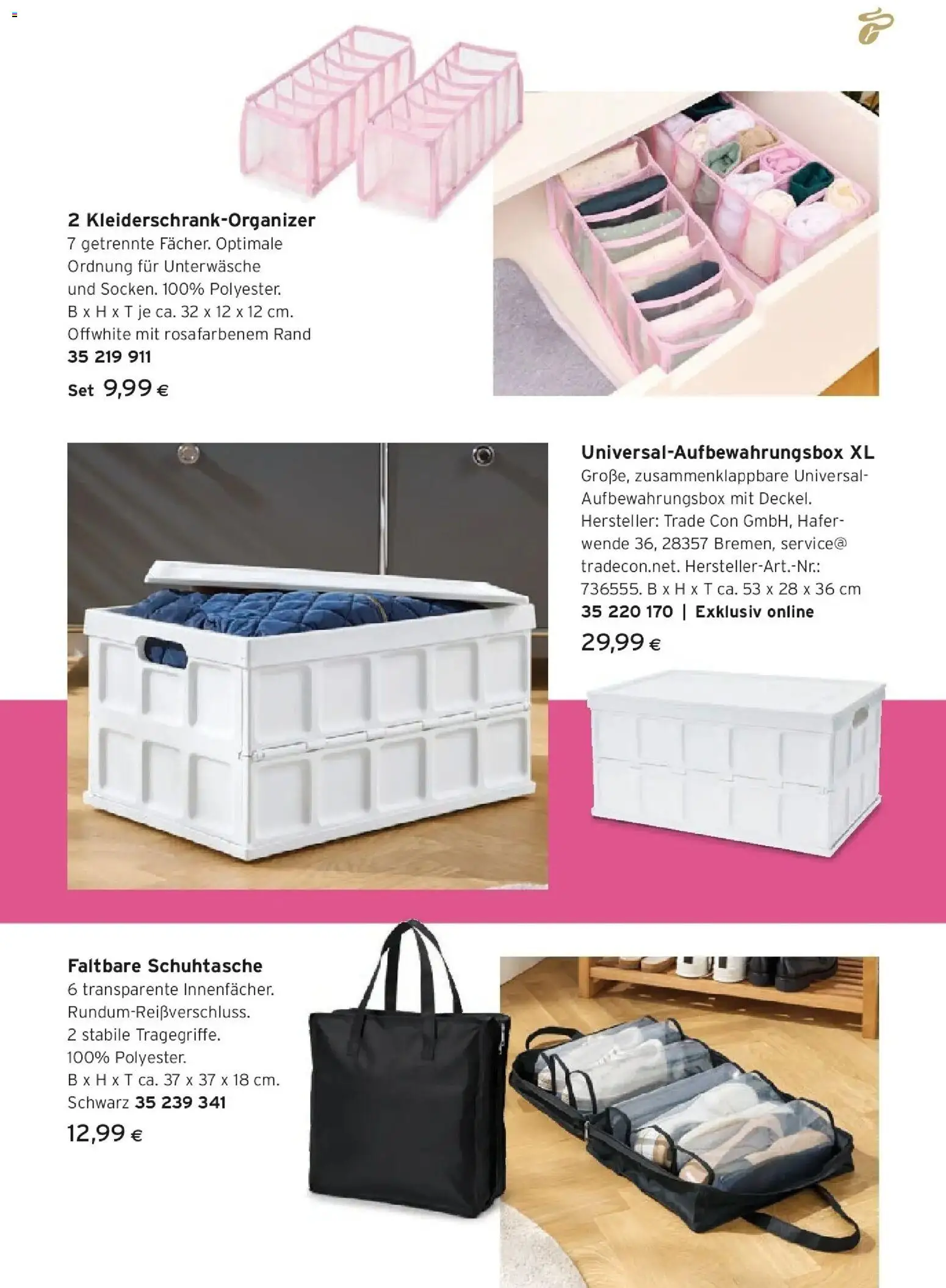 Tchibo Eduscho Tchibo Magazin von 05.08.2026 - Aktuelle Angebote | Seite: 17 | Produkte: Unterwäsche