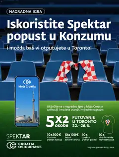 Konzum Katalog - Pregled kataloga iz trgovine Konzum, vrijedi od 06.05.2026 | Stranica: 35 | Proizvodi: Igra