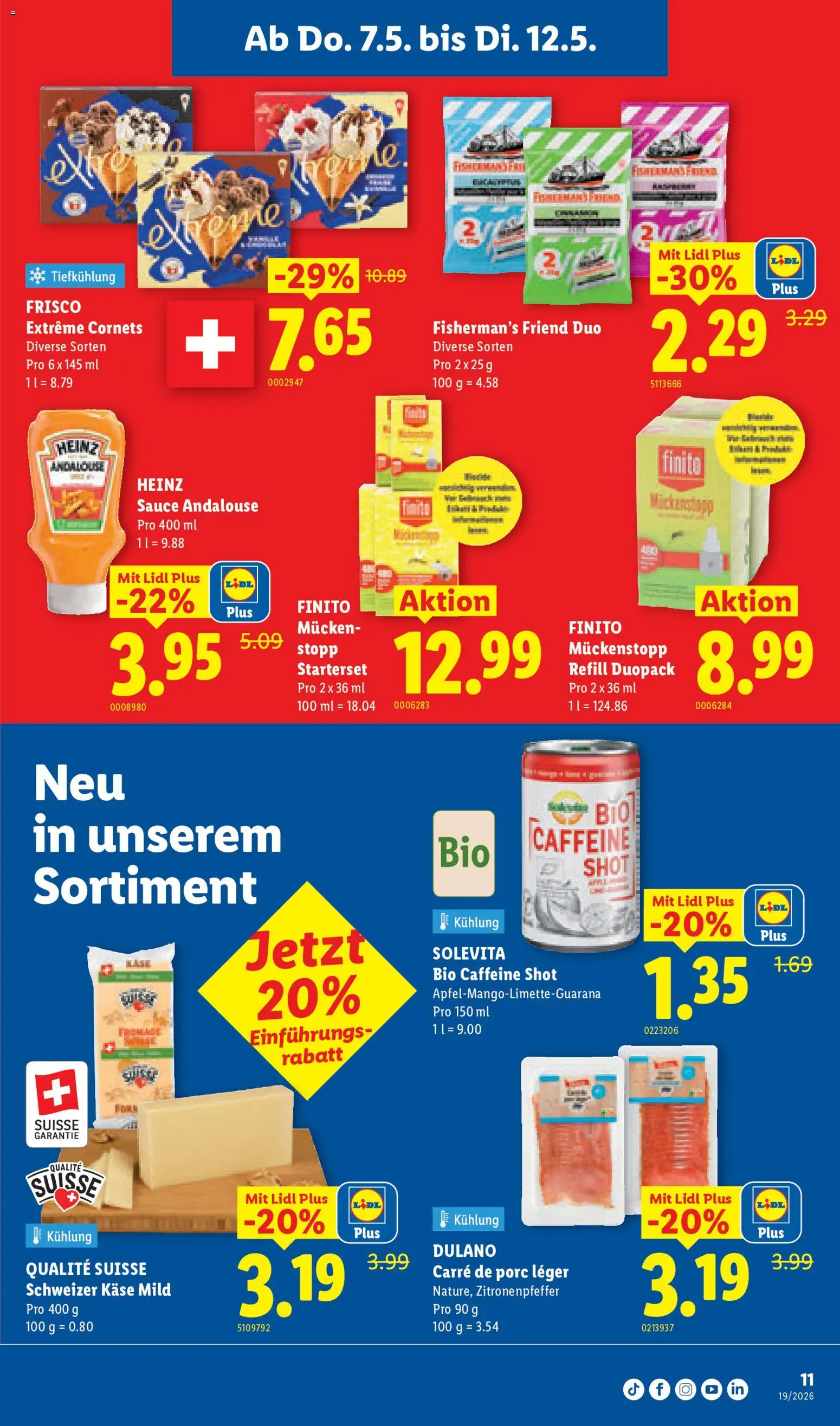Lidl aktionen – gültig ab 07.05.2026 | Seite: 11 | Produkte: Käse