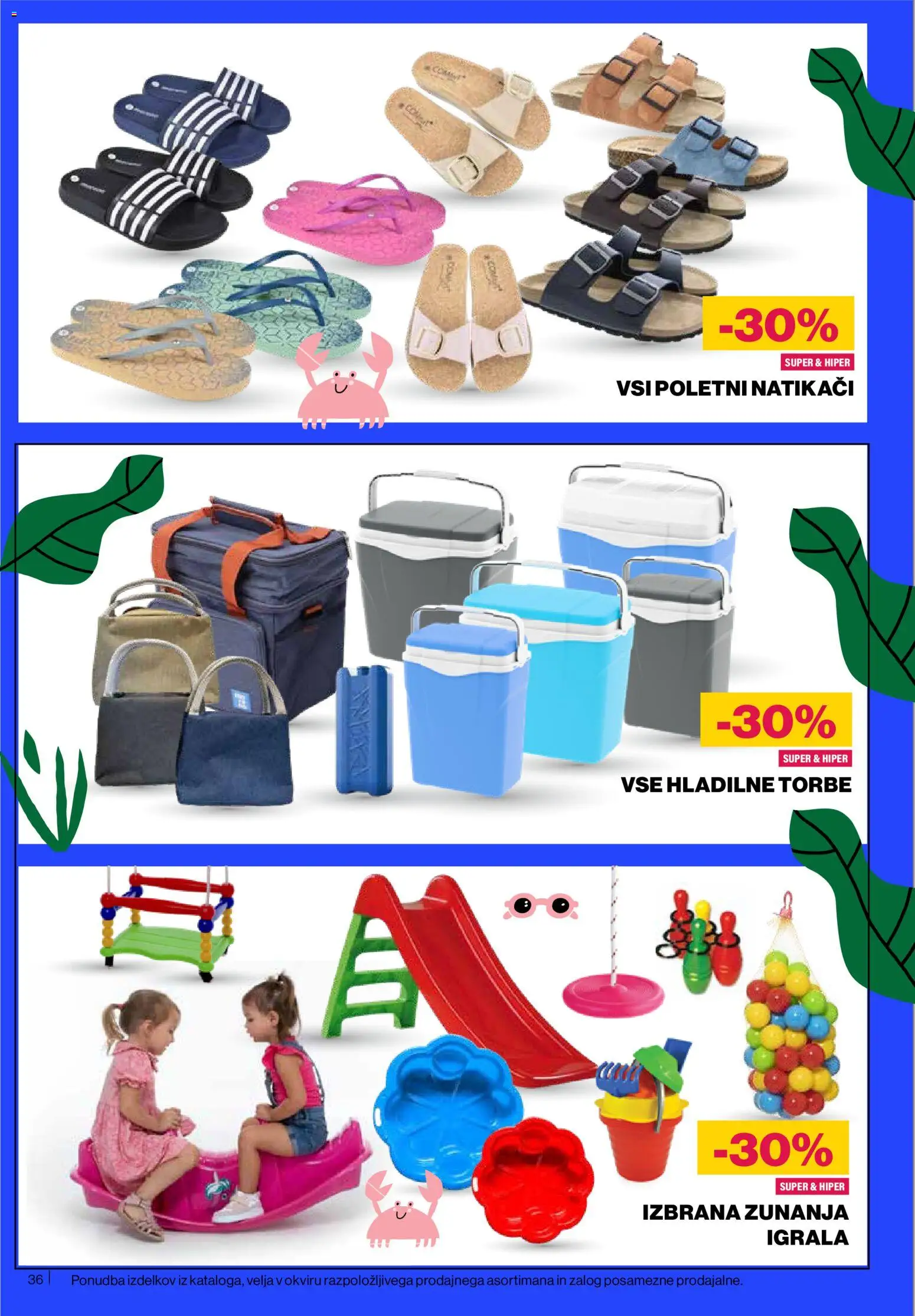 Novi Mercator katalog ponudbe – veljaven od 26.06.2026 | Stran: 36 | Izdelki: Natikaci