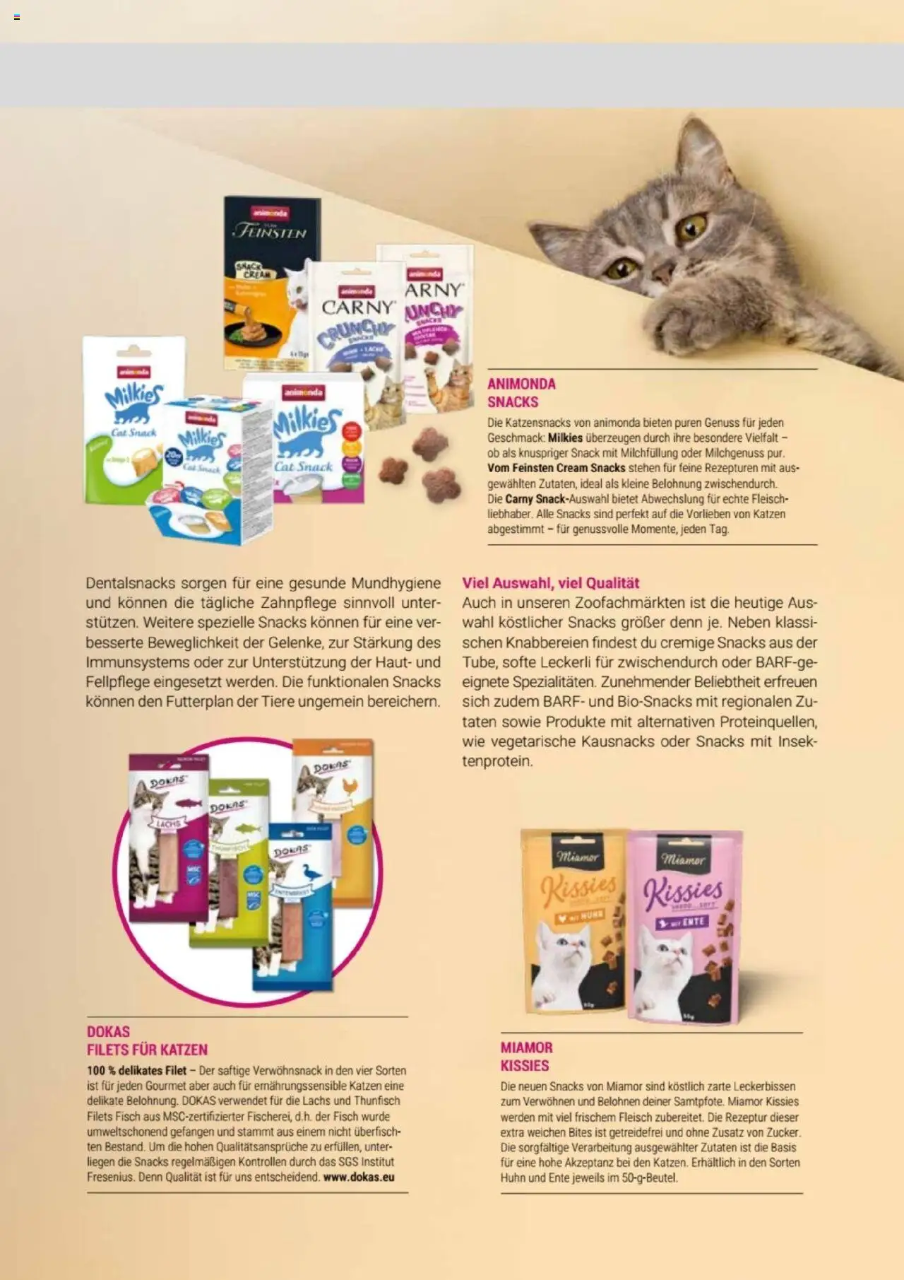 zookauf Themenkatalog Katze – gültig ab 01.10.2025 | Seite: 55 | Produkte: Thunfisch, Fisch, Lachs, Fleisch