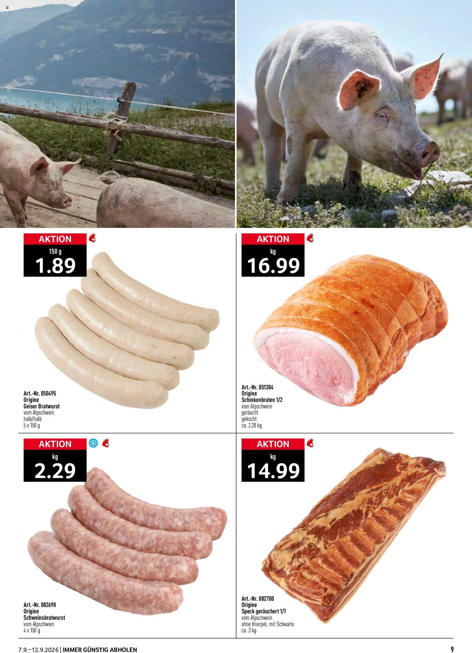 Prodega aktionen – gültig ab 07.09.2026 | Seite: 9