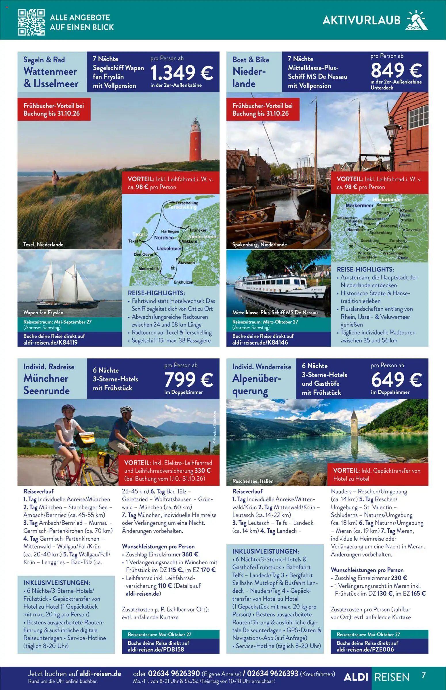 Aldi Reisen  Reisemagazin – gültig ab 01.10.2026 | Seite: 7