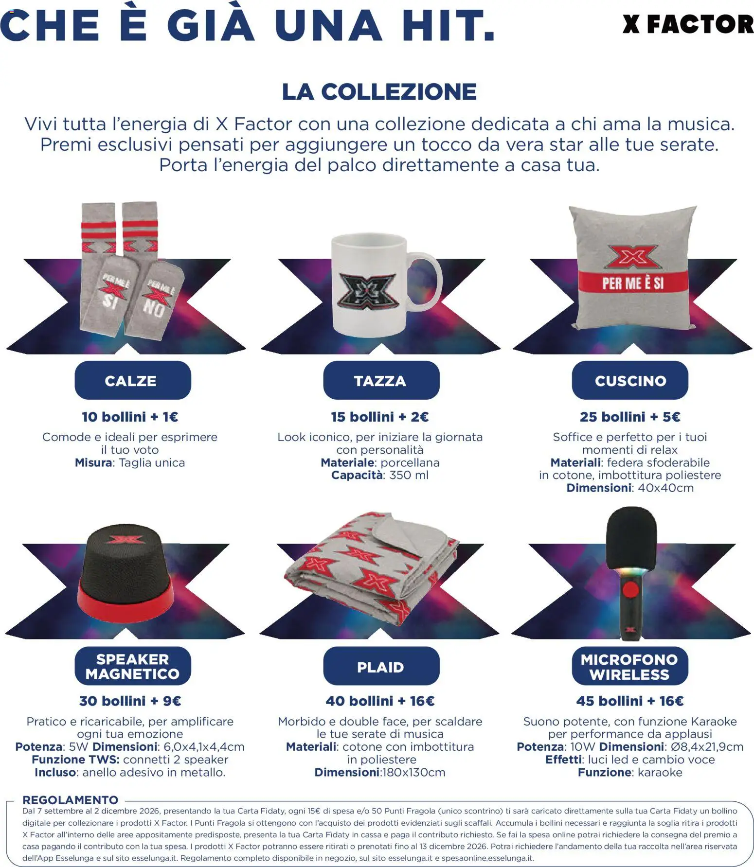 Volantino Esselunga S del 07/09/2026 | Pagina: 3 | Prodotti: Porta, Anello, Microfono, Cuscino