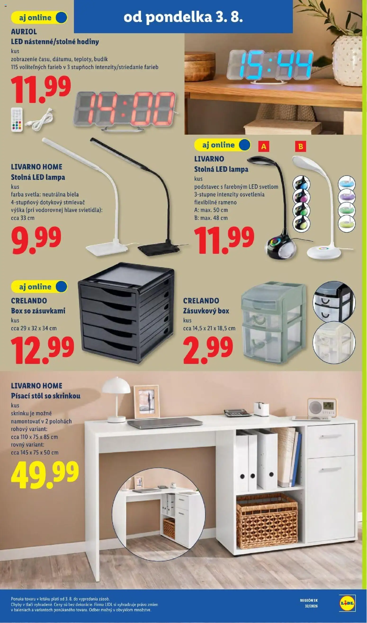 Nové Lidl akcie – leták je platný od 03.08.2026 | Strana: 58