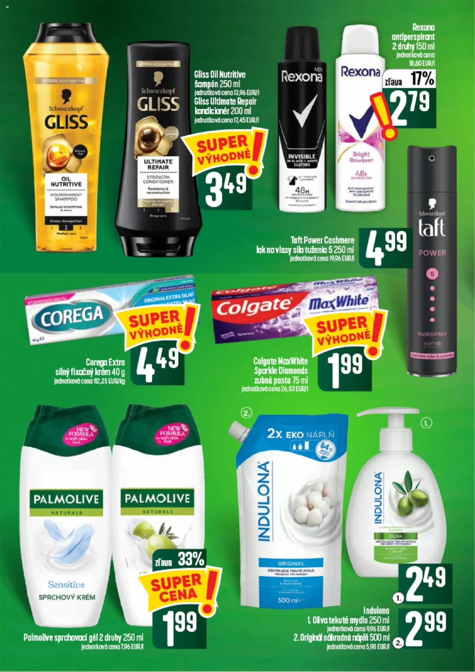 Nové COOP Jednota akcie – leták je platný od 10.09.2026 | Strana: 58 | Produkty: Olej, Kondicionér, Lak na vlasy, Mydlo