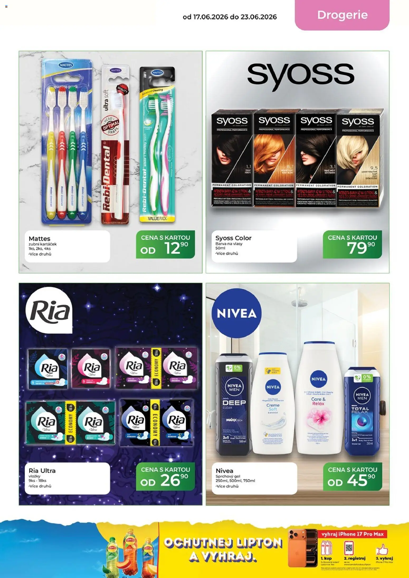 Tamda Foods leták od 17.06.2026 | Strana: 59 | Produkty: Sprchový gel, Zubní kartáček, Iphone, Drogerie