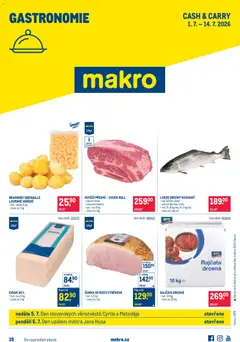 Náhled letáku Makro leták - Gastronomie od 01.07.2026