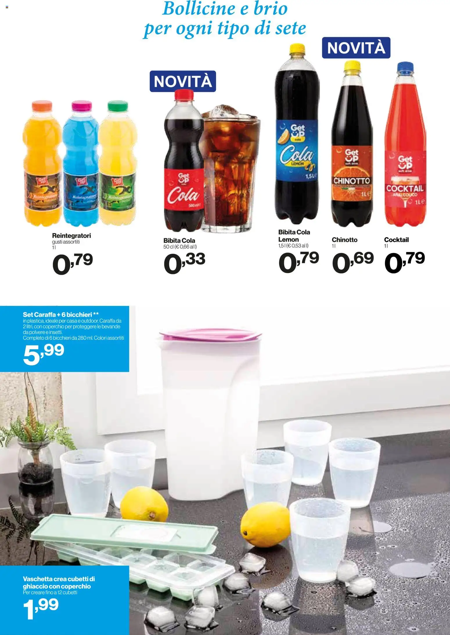 Volantino IN's del 01/07/2026 | Pagina: 7 | Prodotti: Caraffa, Chinotto, Bibita