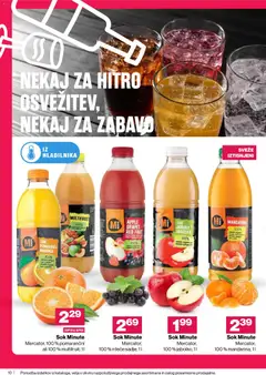 Mercator katalog akcije – veljaven od 23.04.2026 | Stran: 10 | Izdelki: Sok, Jabolka