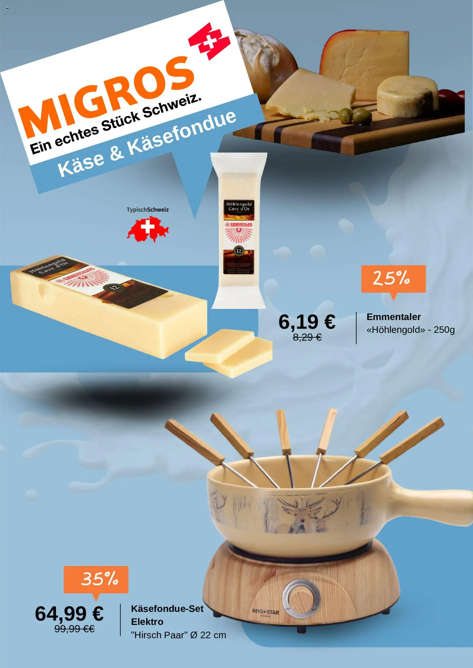 Migros Prospekt – gültig ab 01.09.2026 | Seite: 4 | Produkte: Käse