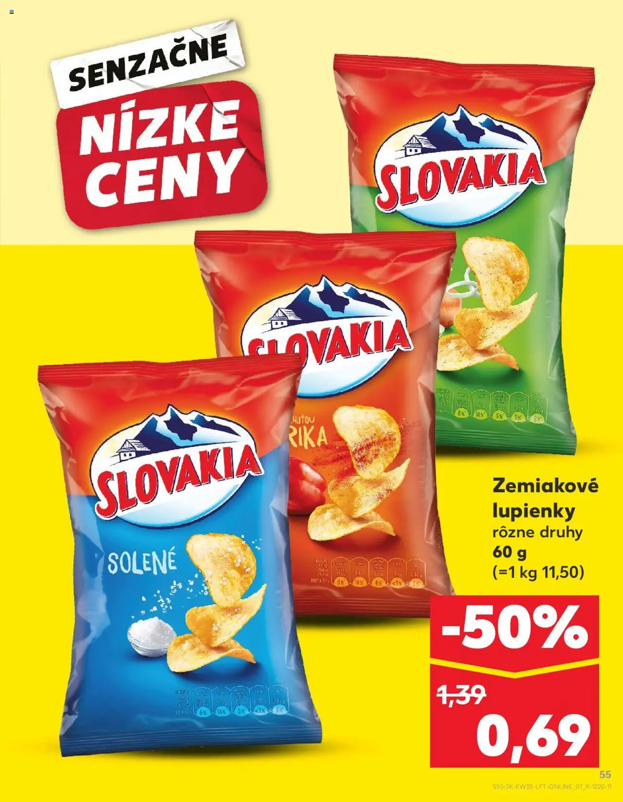 Nové Kaufland akcie – leták je platný od 28.08.2025 | Strana: 55