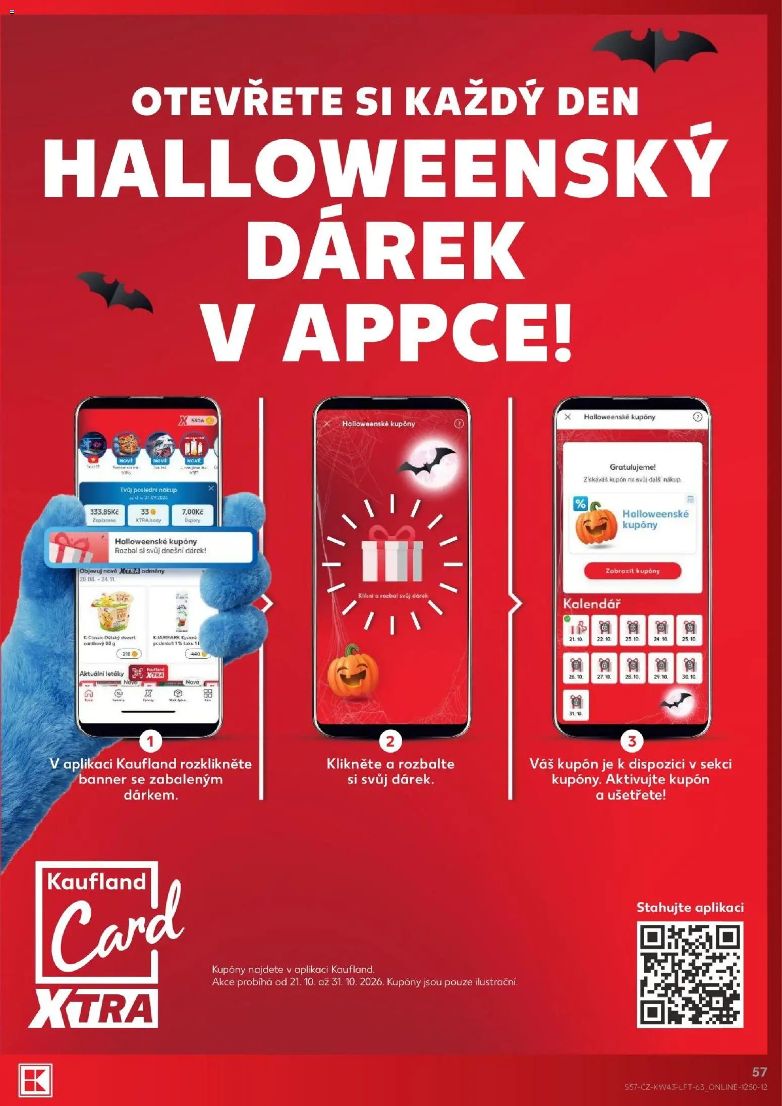 Kaufland leták - Praha 4 od 21.10.2026 | Strana: 57 | Produkty: Kalendář