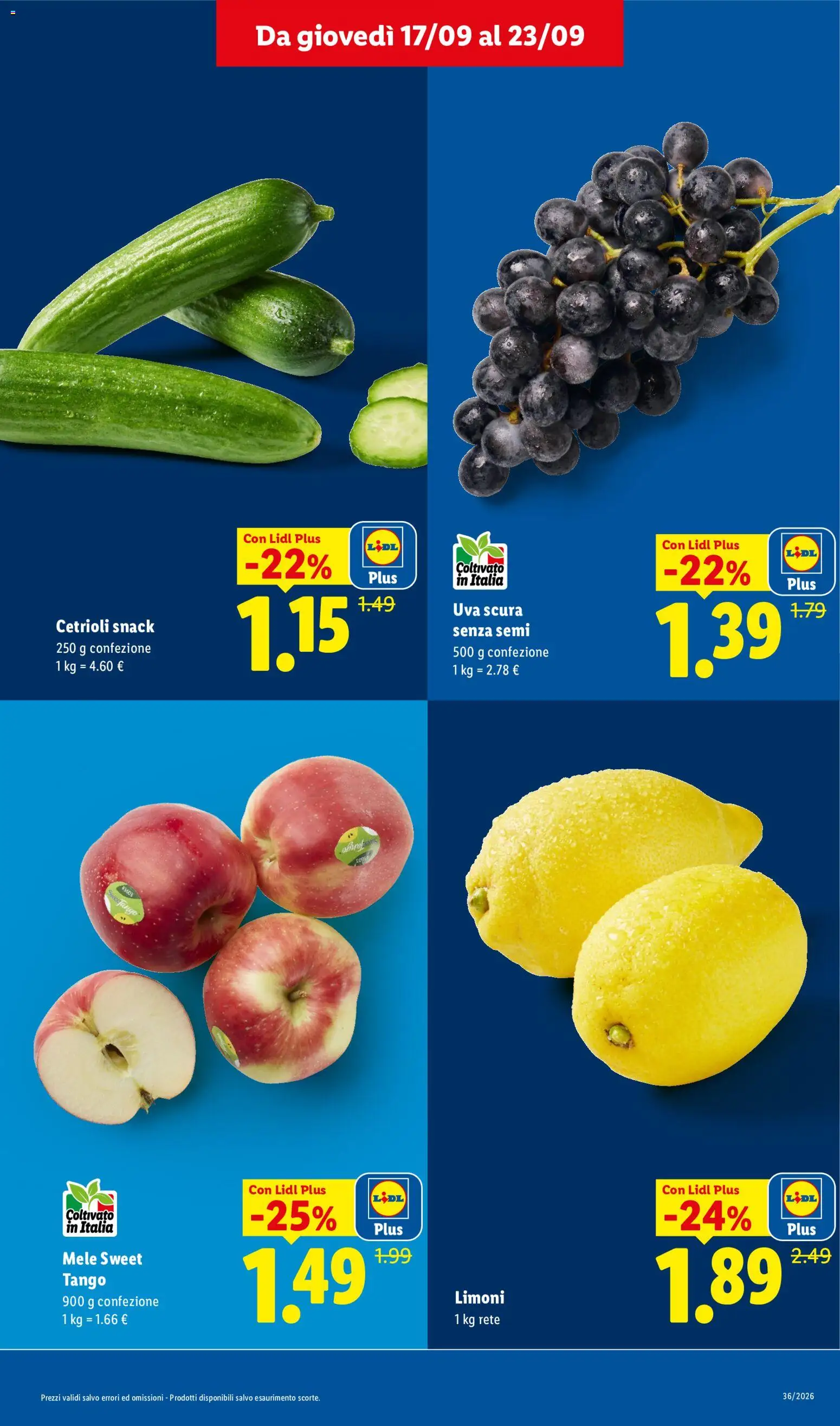 Volantino Lidl del 17/09/2026 | Pagina: 5
