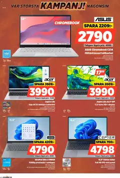 Power erbjudanden - Förhandsvisning av reklamblad från butik Power aktuell från 24/09/2026 | Sida: 24 | Produkter: Bärbar dator, Dator, Tangentbord
