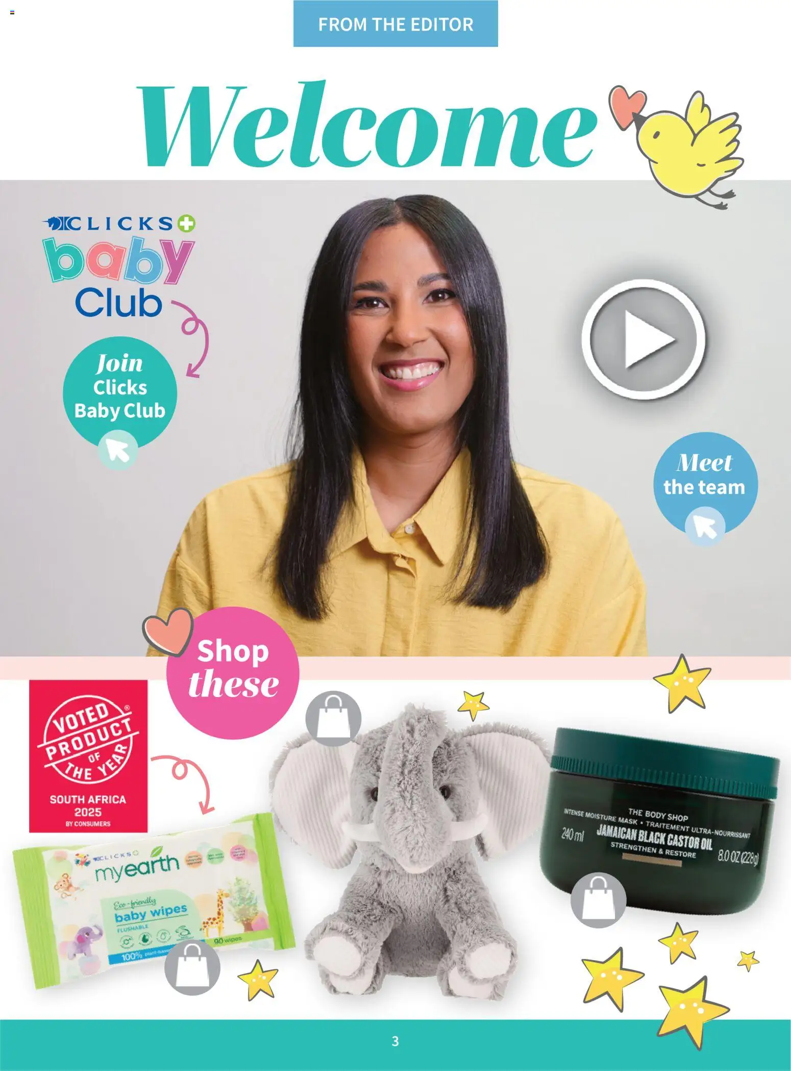 New Clicks catalogue – valid from 01.03.2026 | Page: 3 | Products: Oil, Hair mask, Mask