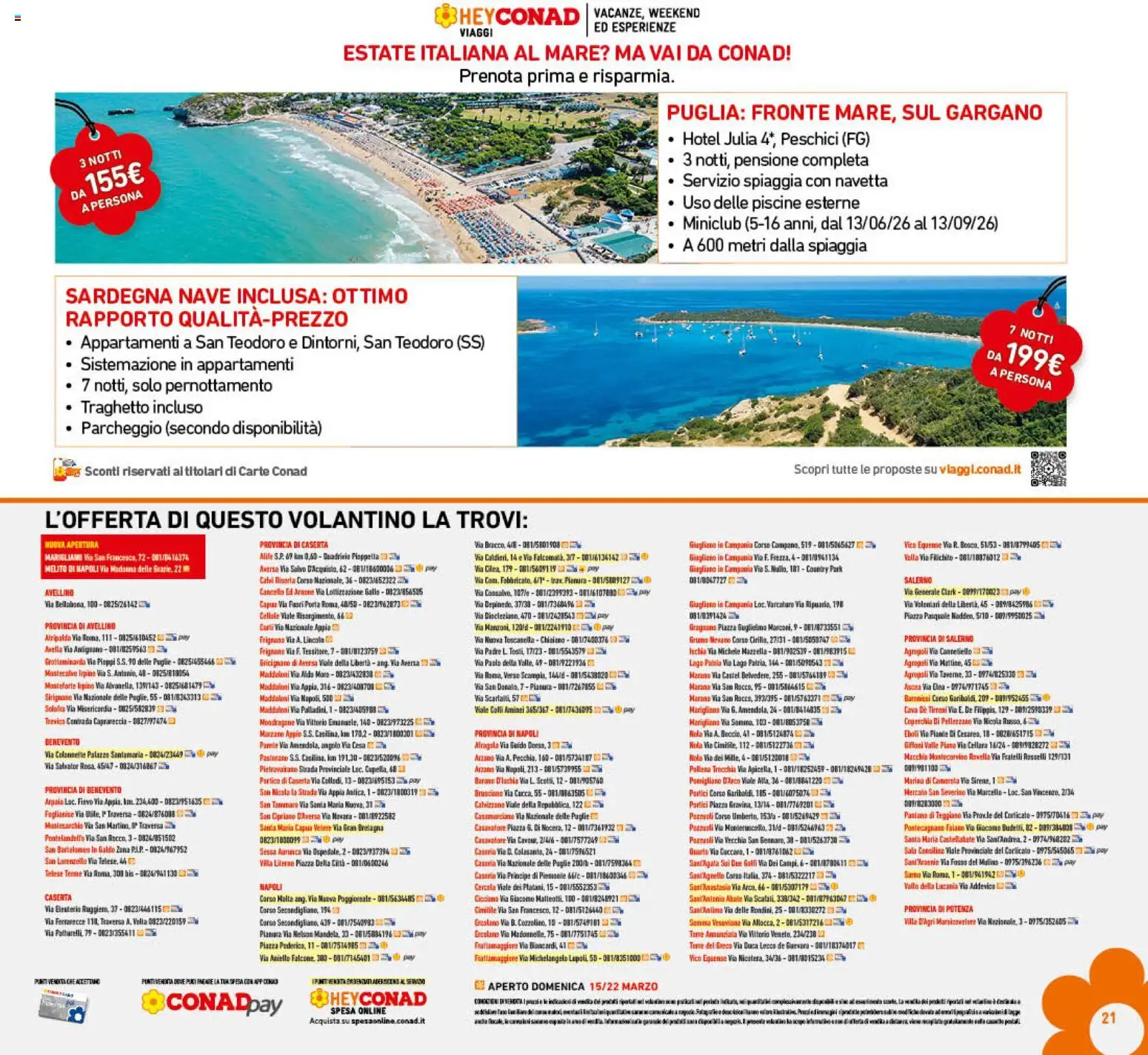 Volantino Conad del 11.03.2026 | Pagina: 21 | Prodotti: Arance