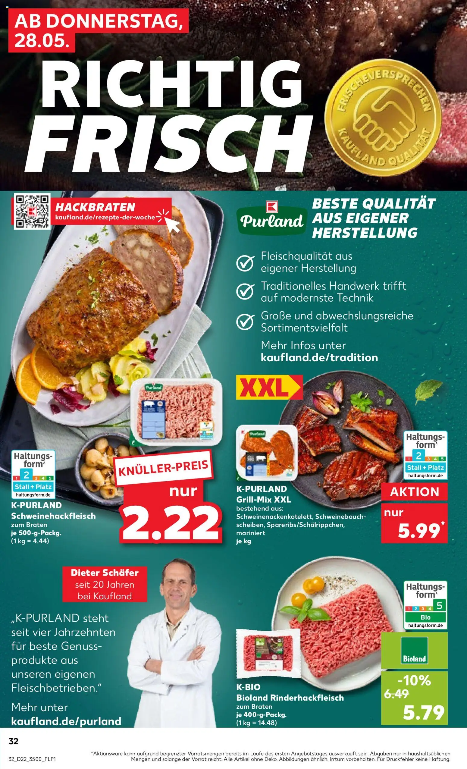 Kaufland Prospekt Jena – gültig ab 28.05.2026 | Seite: 32 | Produkte: Schweinebauch
