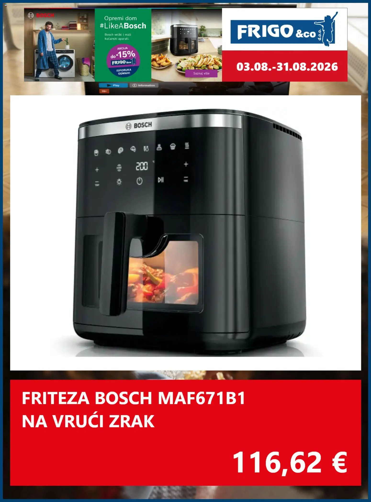 FRIGO & Co. katalog | vrijedi od 03.08.2026 | Stranica: 4 | Proizvodi: Friteza
