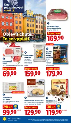 Náhled letáku SØDER GARDEN Mandlový dort, 400 g, tradiční švédská receptura, klasik / s hořkou čokoládou, 1 kg = 324,75 Kč od 18.06.2026 | Strana: 16