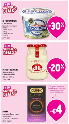 Delhaize publicité - Voorbeeld van een folder van Delhaize, geldig van 22/10/2026 | Pagina: 51 | Producten: Condooms