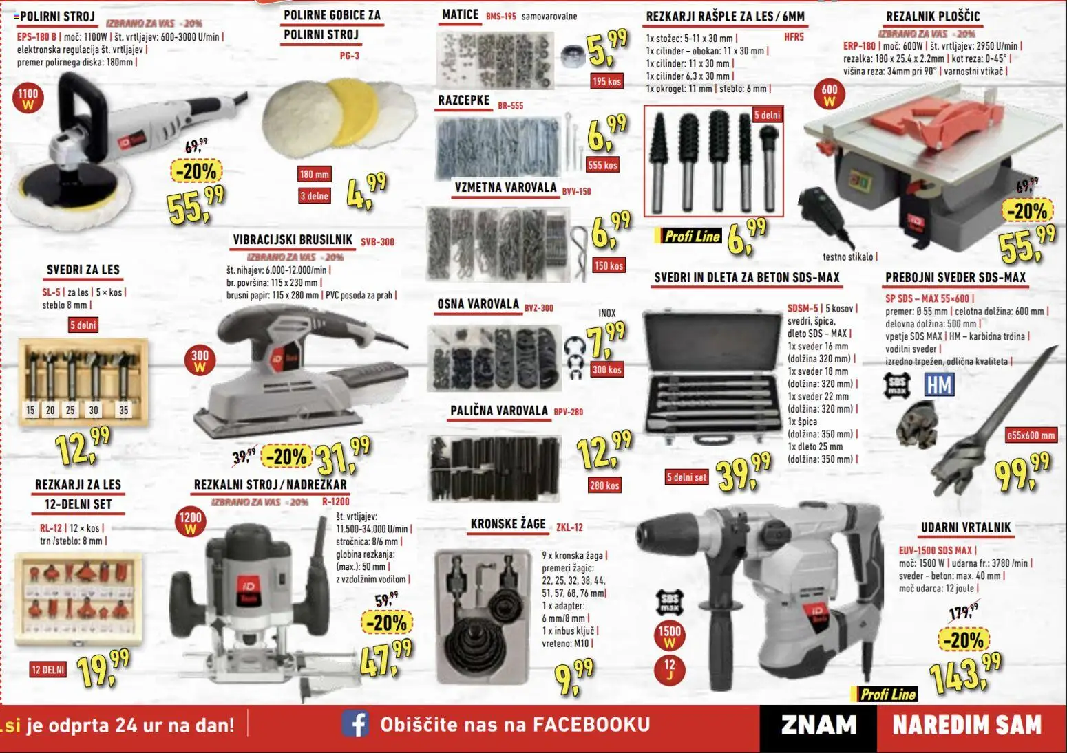 Novi Inter Diskont katalog ponudbe – veljaven od 19.05.2026 | Stran: 3 | Izdelki: Adapter, Rezalnik, Gobice, Beton