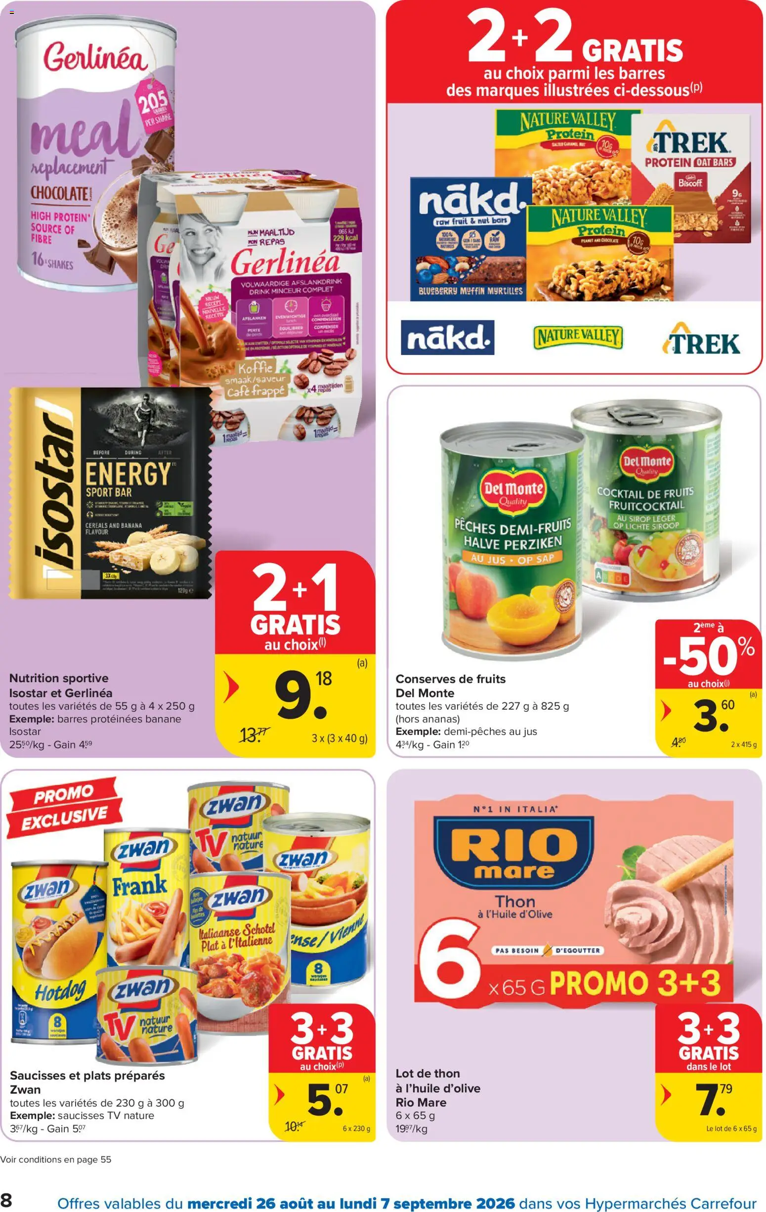 {H1} | Pagina: 8 | Producten: Sap, Tv, Fruit, Koffie
