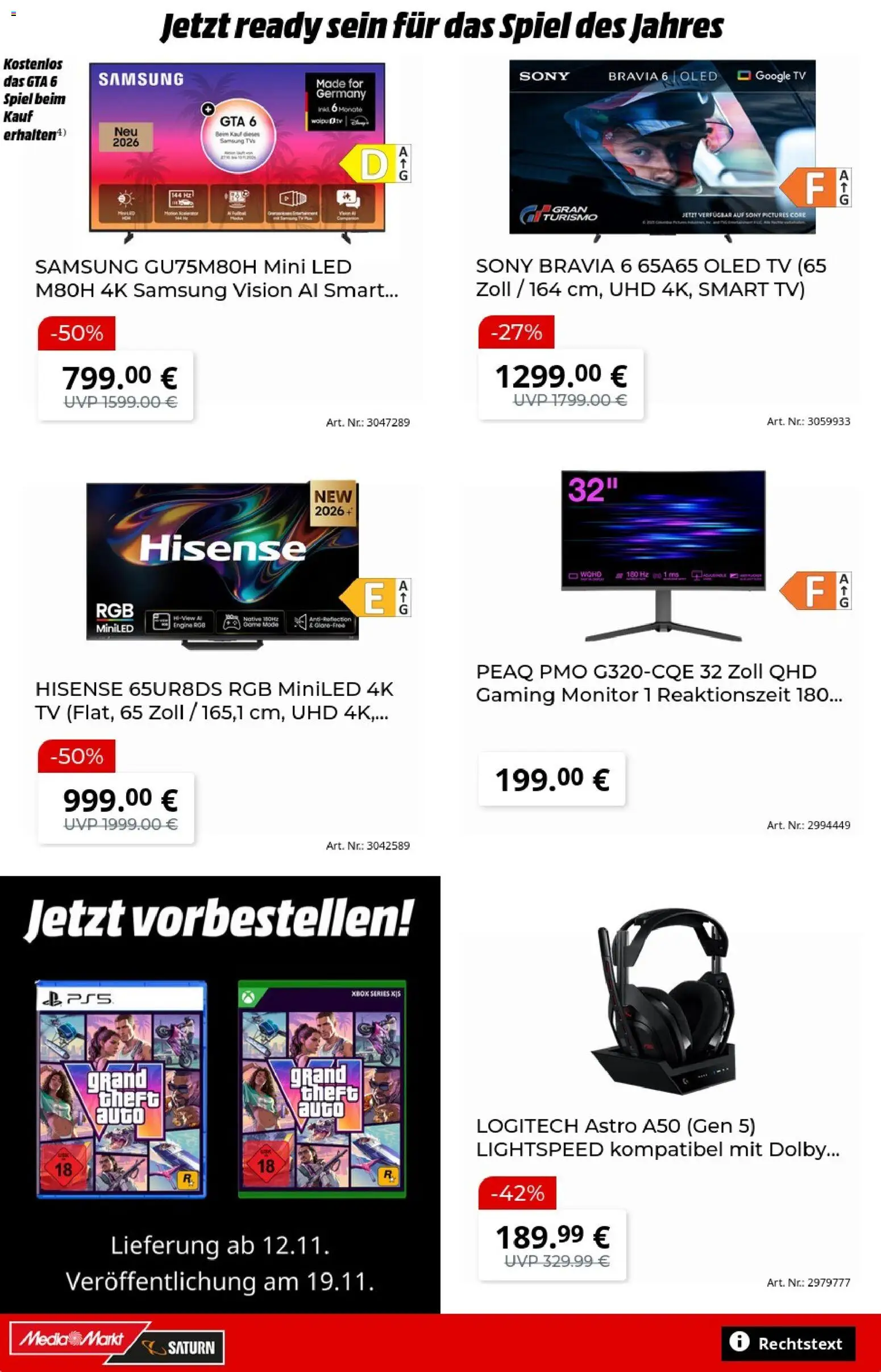 Media Markt Black Friday – gültig ab 27.10.2026 | Seite: 17