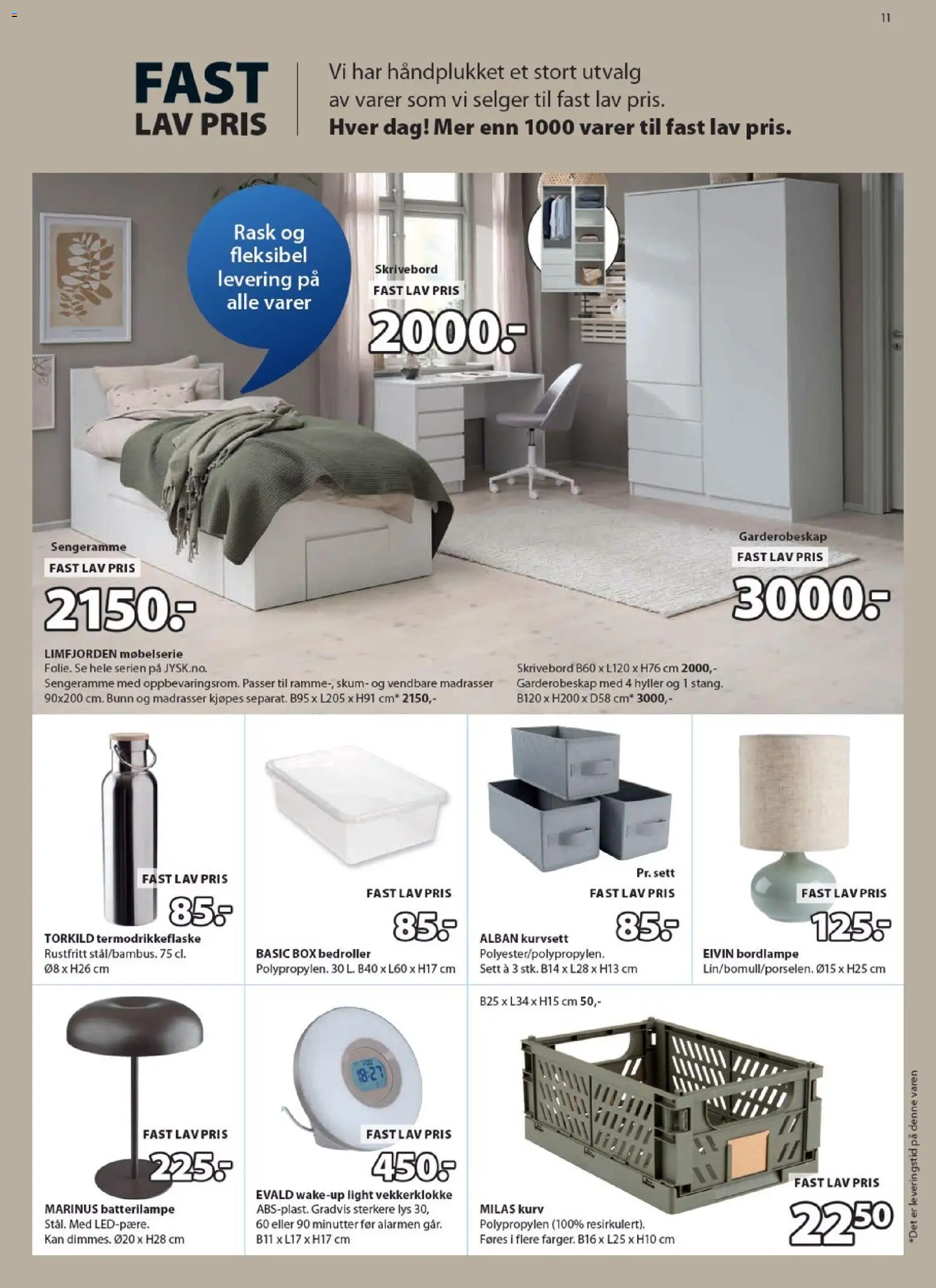 {H1} | Side: 11 | Produkter: 1, Lys, Kurv, Bordlampe