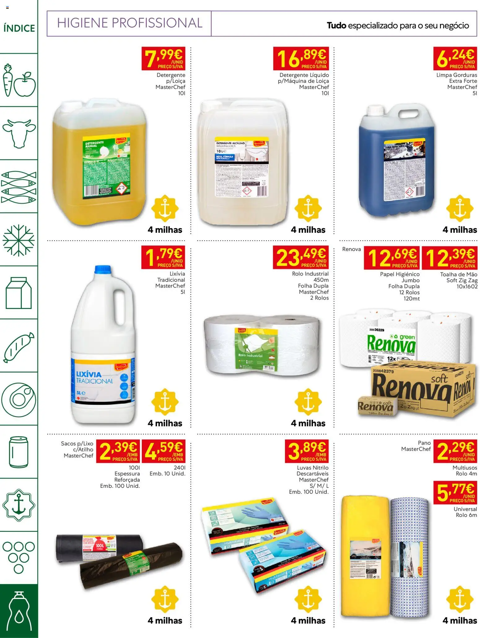 Recheio folheto Horeca Madeira │ válido de 13/10/2026 | Página: 28 | Produtos: Luvas, Papel higiénico, Detergente