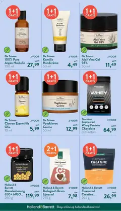 Holland & Barrett folder - Voorbeeld van een folder van Holland & Barrett, geldig van 18.05.2026 | Pagina: 33 | Producten: Citroen, Olie, Whey, Handcrème