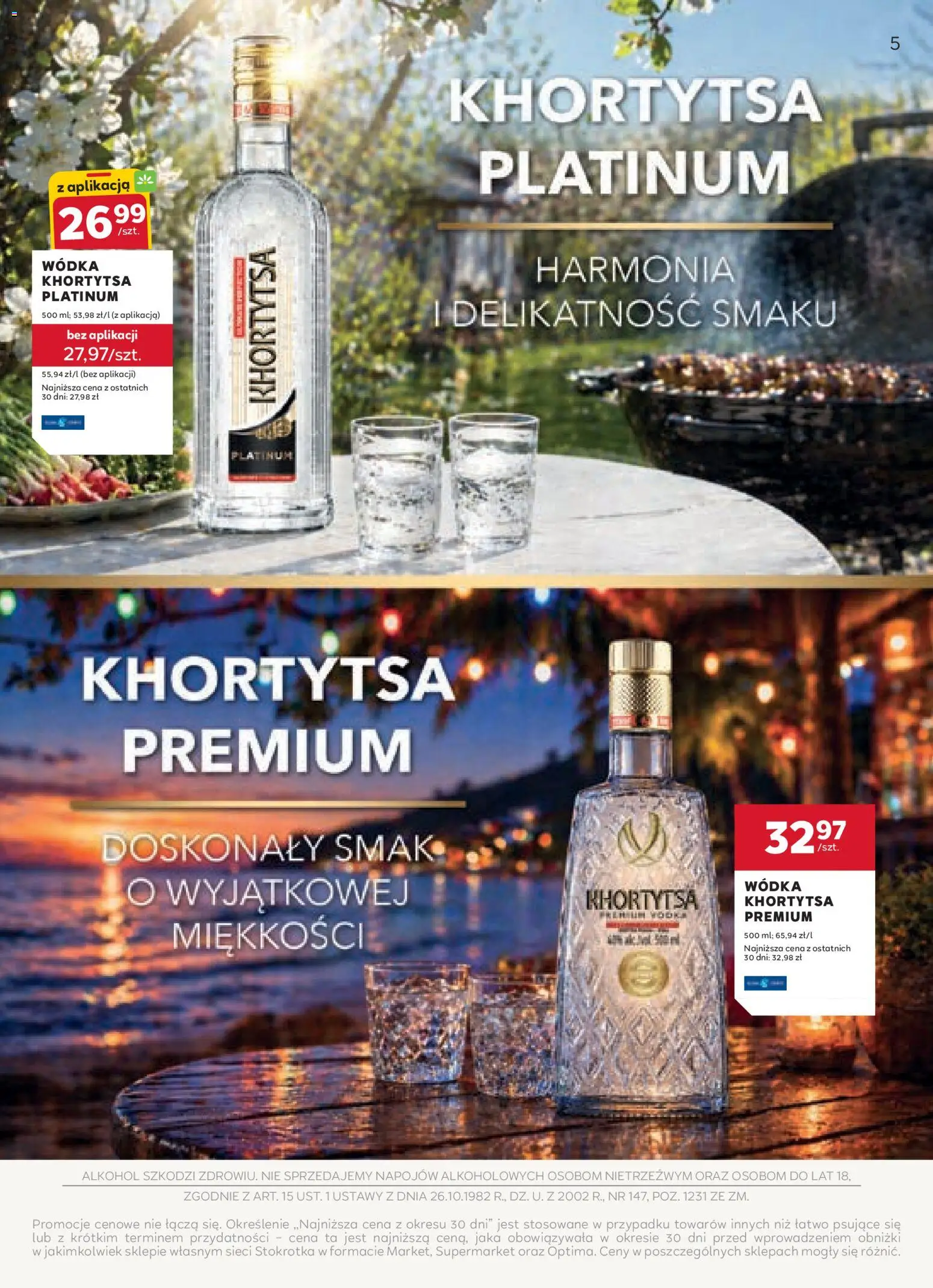 Stokrotka gazetka - Oferta alkoholowa od 14.05.2026 | Strona: 5