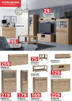 Merkury Market leták platný od 01.06.2026 | Strana: 20 | Produkty: Tv, Tv stolik, Komoda, Stolík