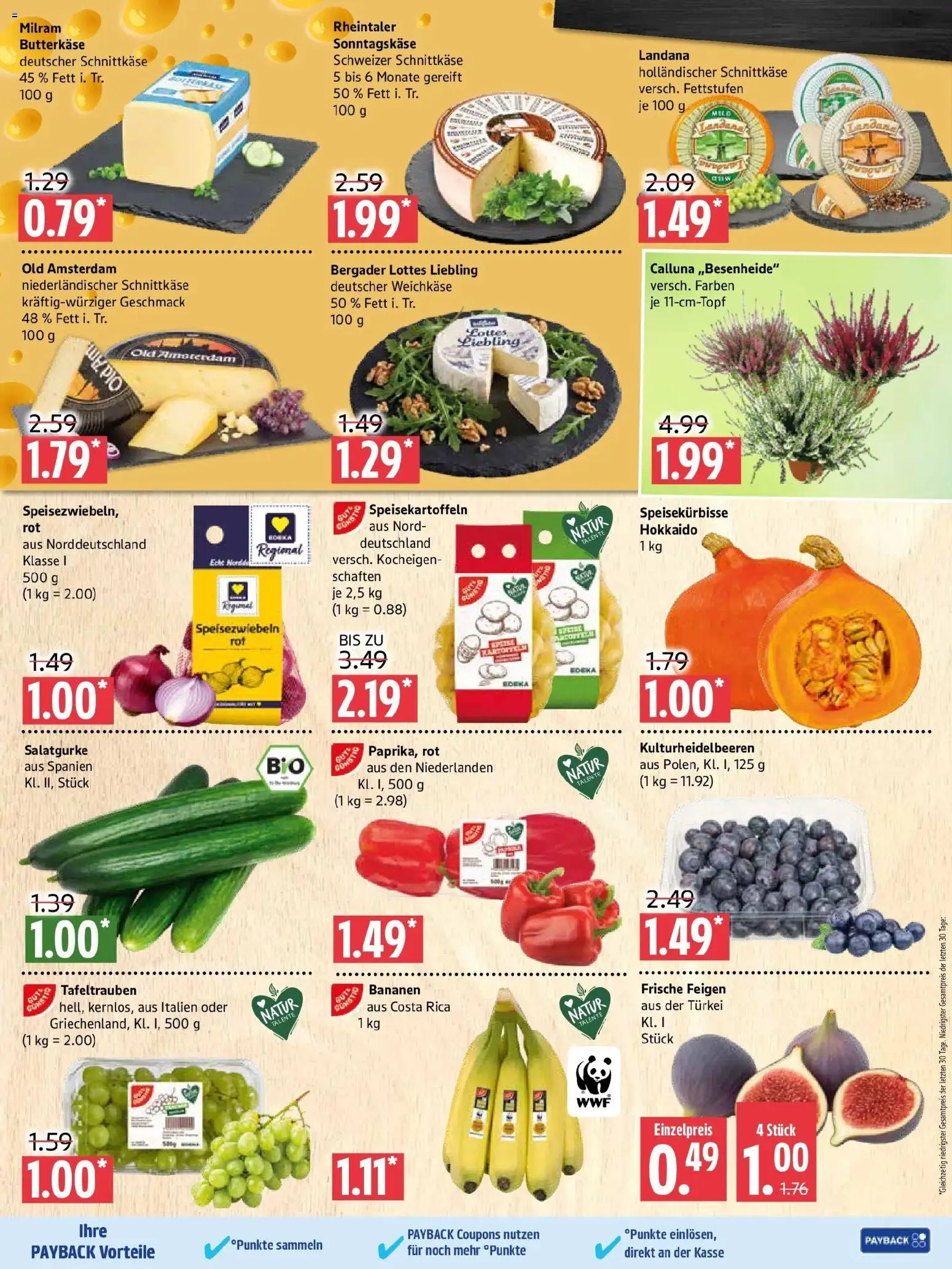 Marktkauf Prospekt Prenzlau (ab 21.09.2026) » Angebote online | Seite: 3 | Produkte: Bananen, Milram, Feigen