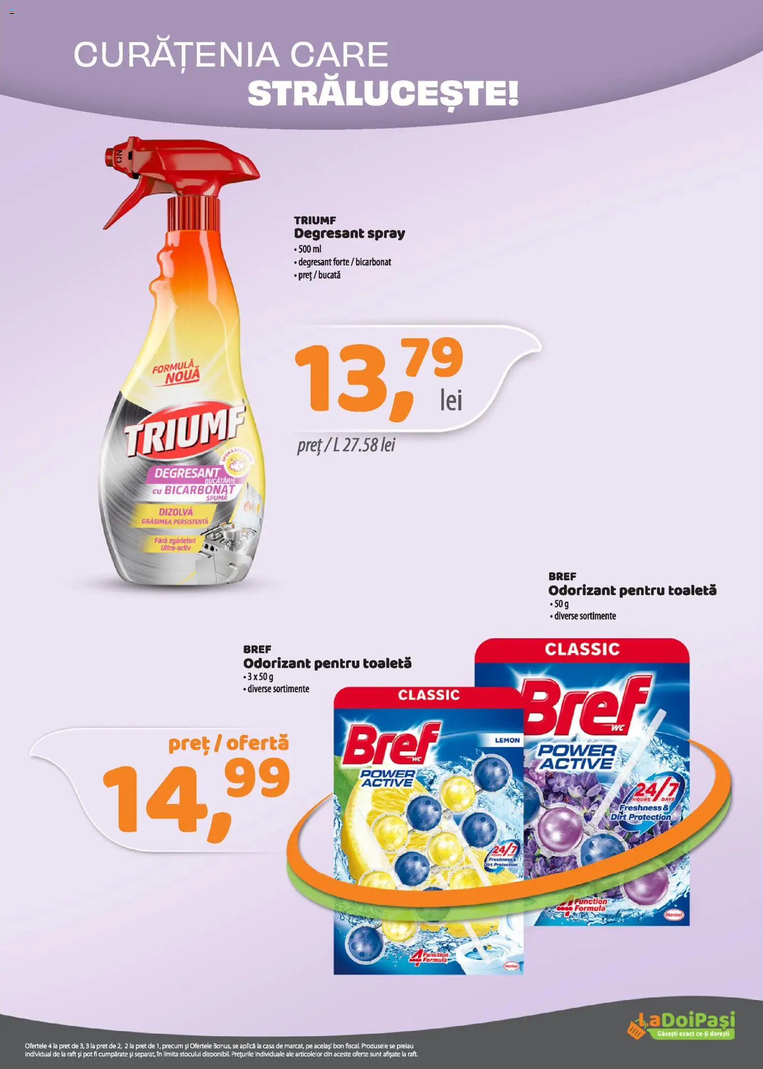 Noul catalog LaDoiPași – valabil de la 01.07.2026 | Pagină: 15 | Produse: Raft, Toaletă