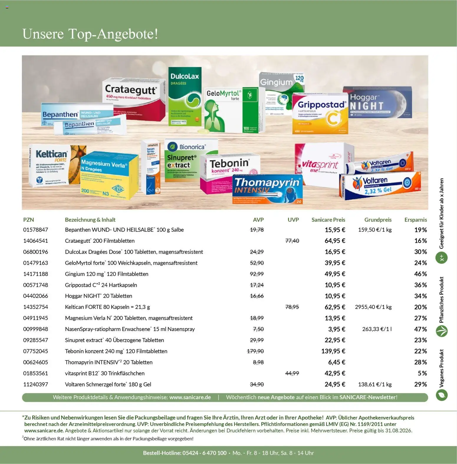 Sanicare Spezial-Angebote – gültig ab 03.03.2026 | Seite: 5 | Produkte: Uhr